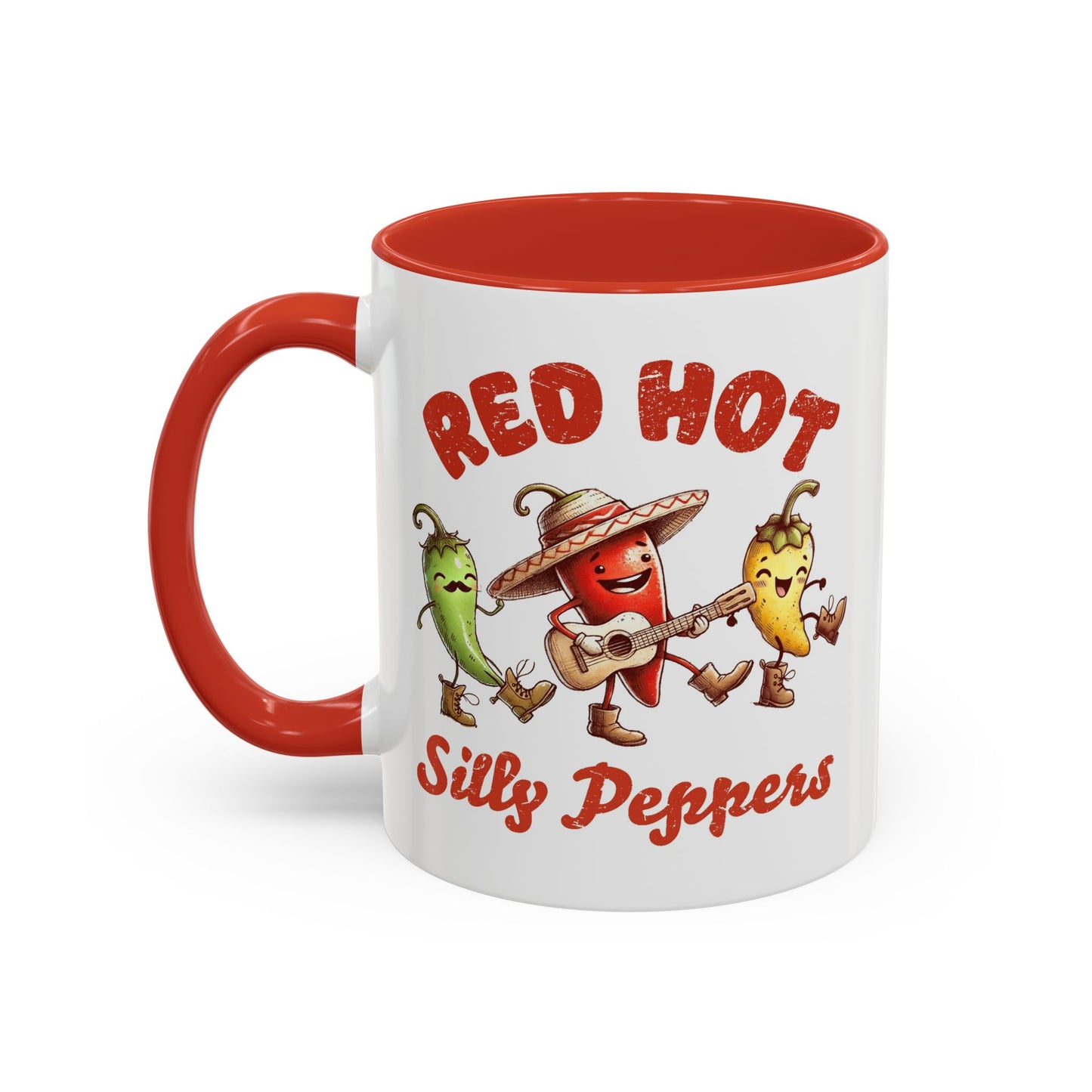 Humor Mug - Red Hot Silly Peppers