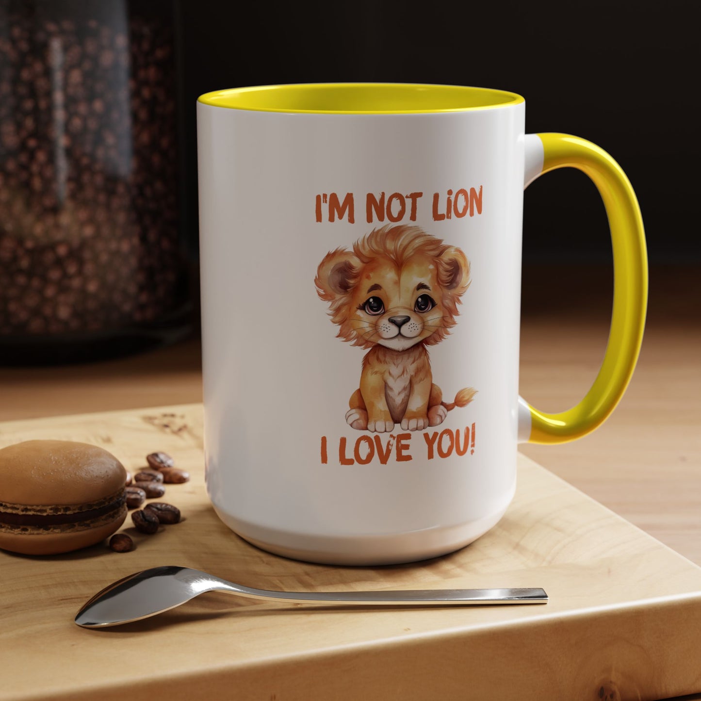 Valentine's Day Mug - I'm Not Lion I Love You