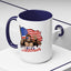 4th of July Mug - Bigfoot USA Flag