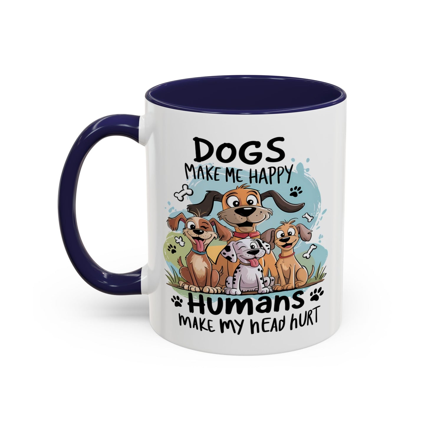 Animal Mug - Dogs Make Me Happy