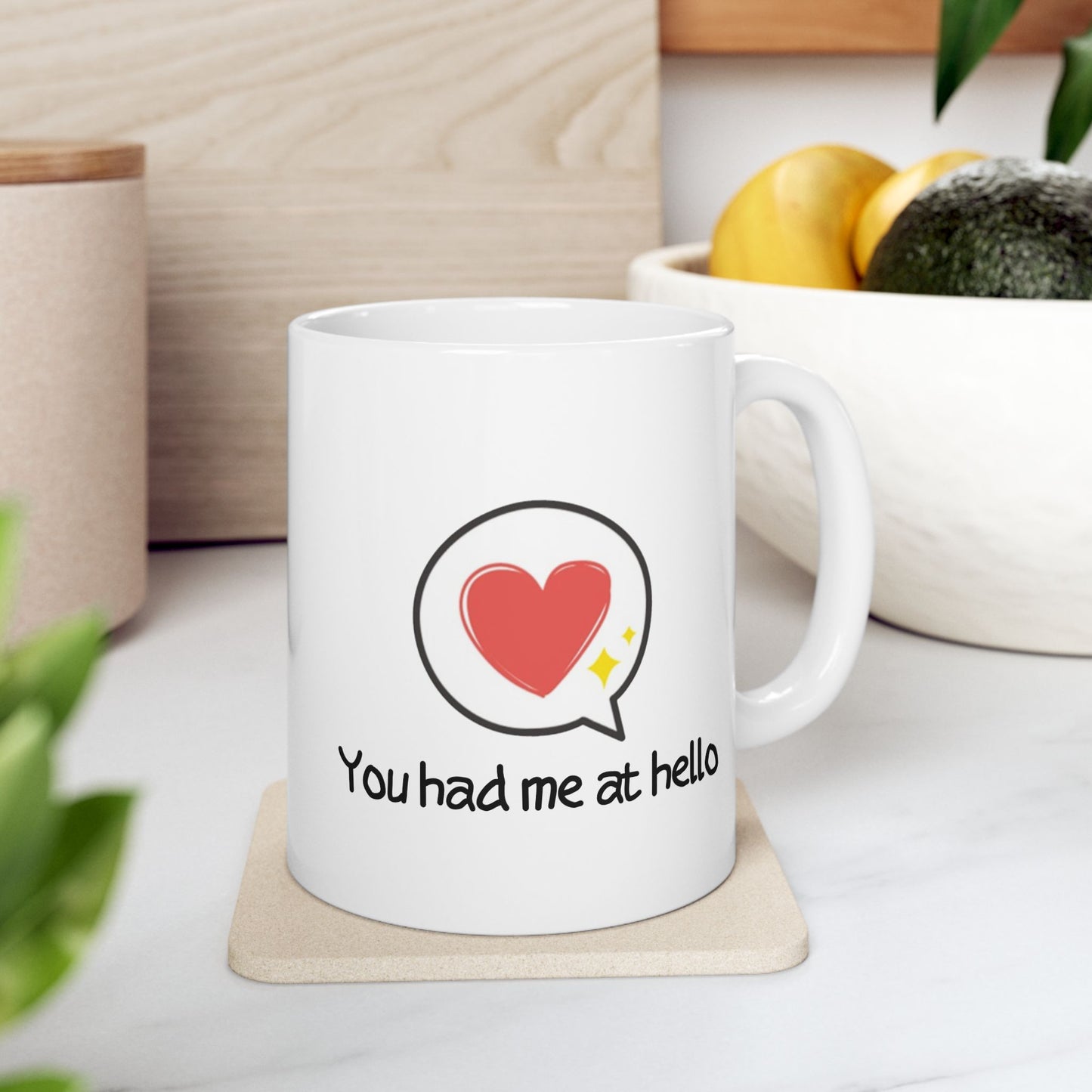 Anniversary Mug - You Had Me At Hello