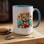 Mother's Day Mug - Mom Cat Red Heart