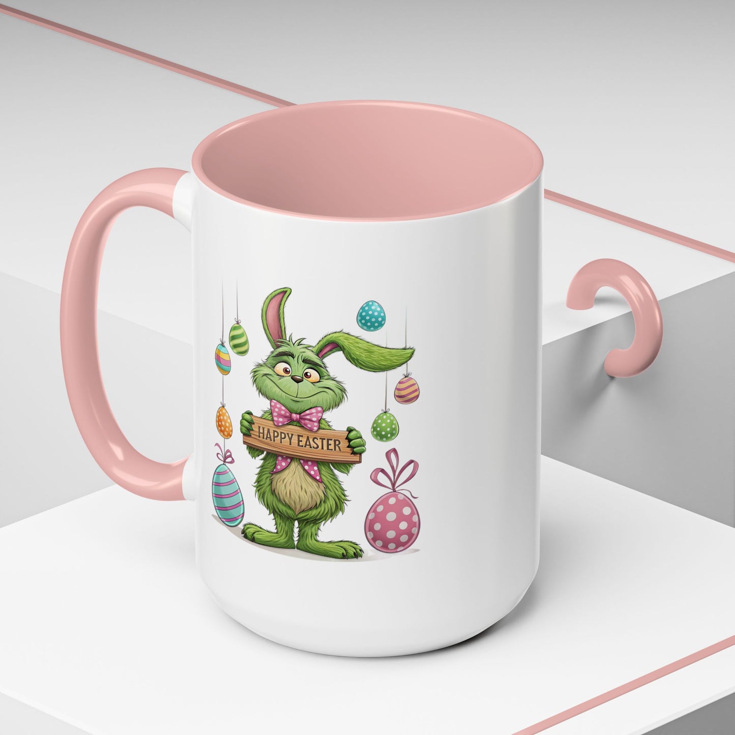 Easter Mug - Green Bunny