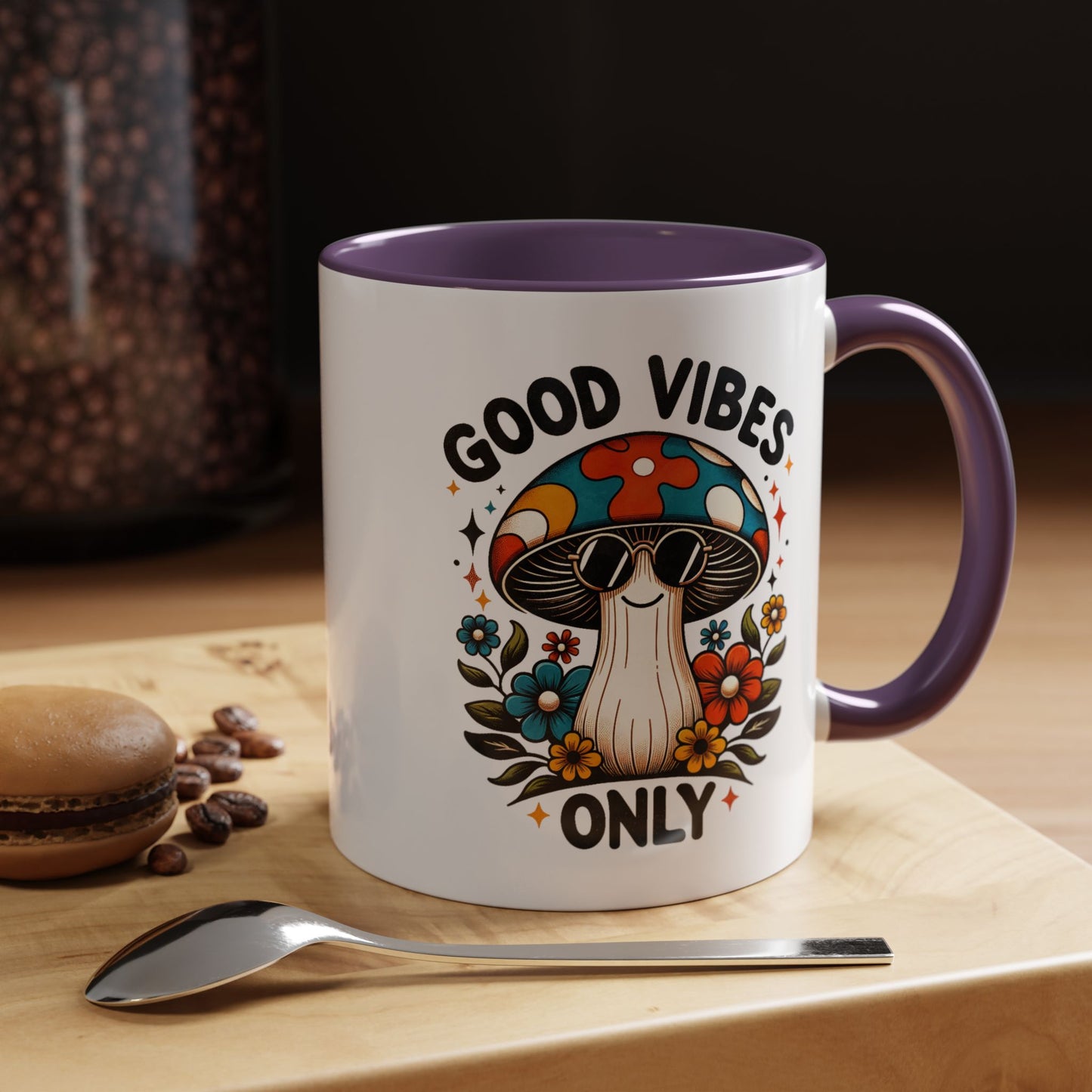 Wellness Mug - Good Vibes Only Mushroom