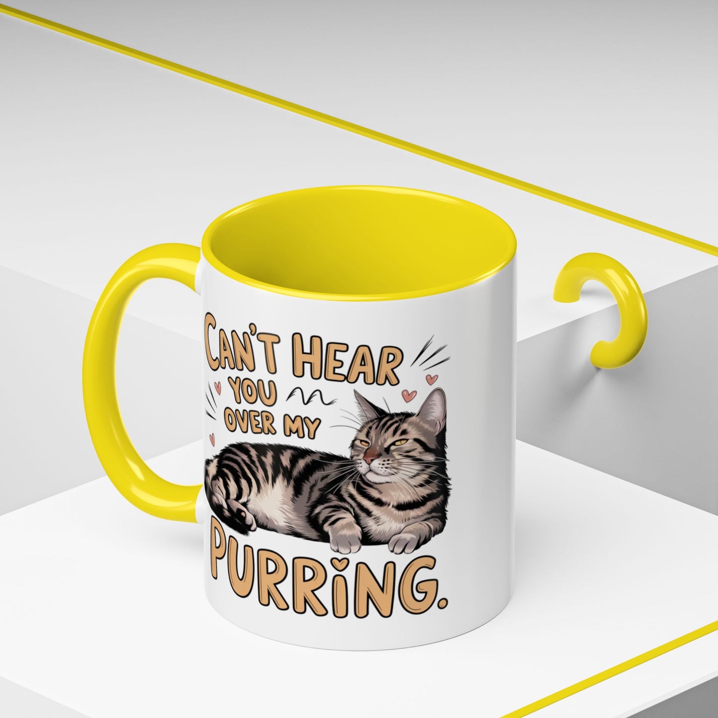 Animal Mug - Can't Hear You Over My Purring