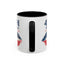 4th of July Mug - Happy 4th of July Flag Lips