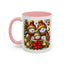 Christmas Mug - Gold Snowman Family 2