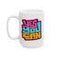 Motivation Mug - Yes You Can Graffiti