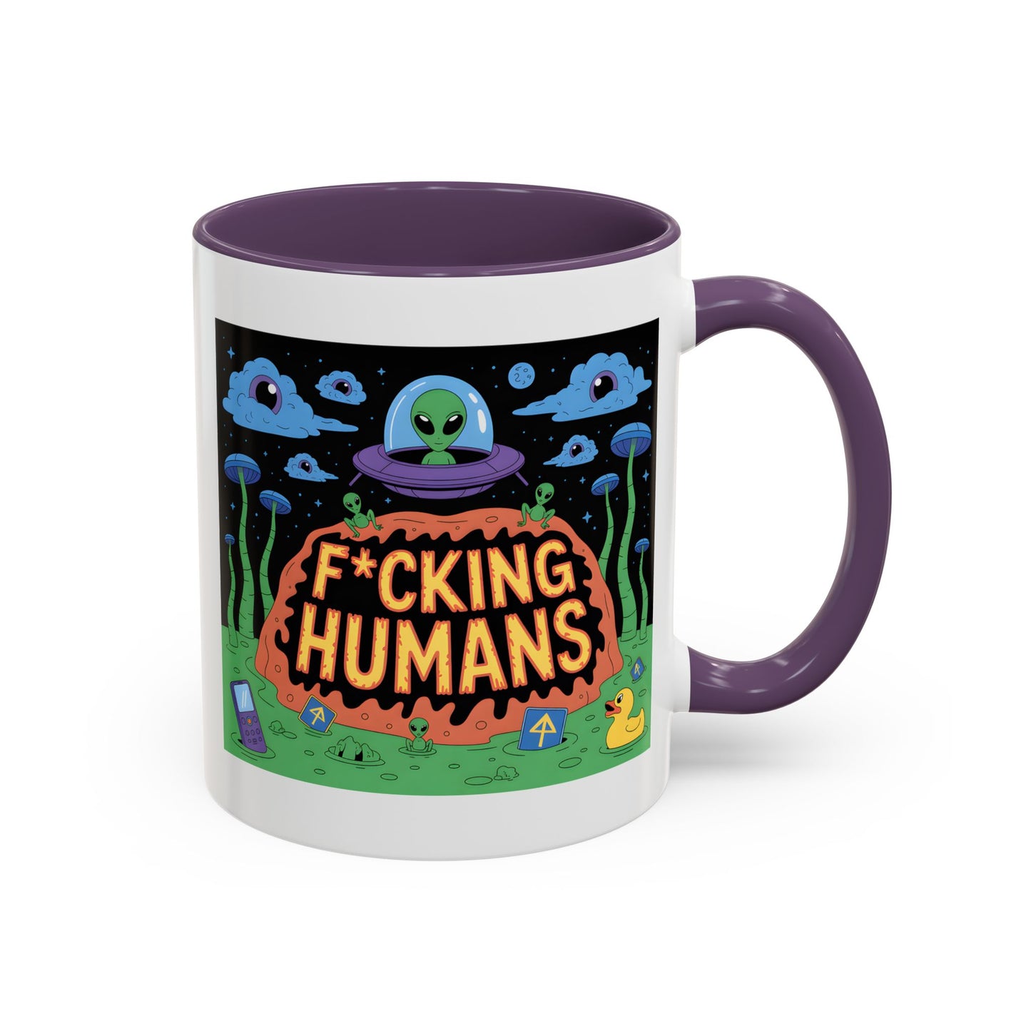 Alien Mug - F*cking Humans