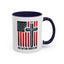 Religious Mug - One Nation Flag Cross