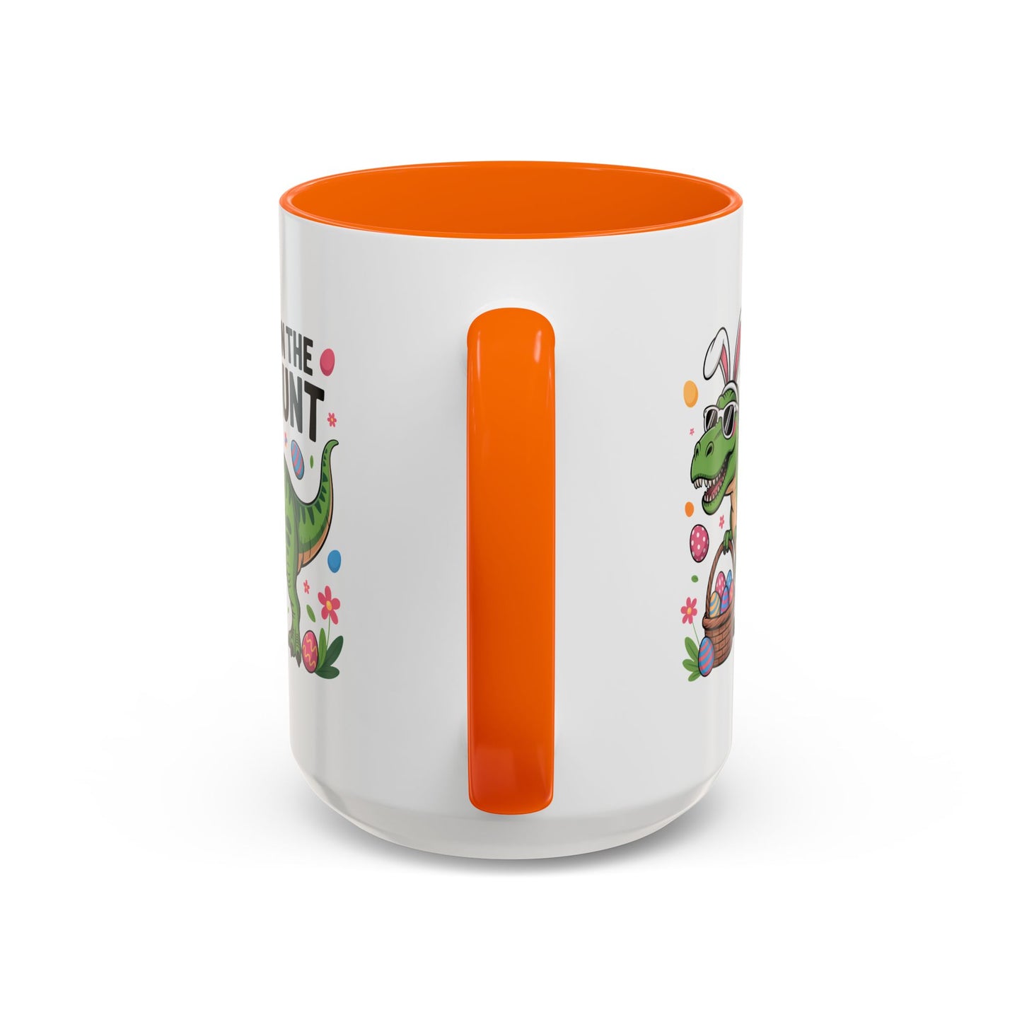 Easter Mug - On The Hunt Dinosaur
