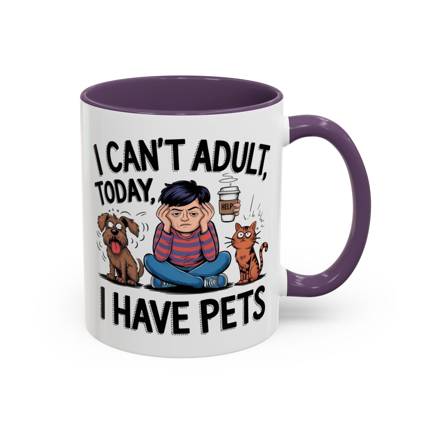 Animal Mug - I Can't Adult Today