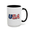 4th of July Mug - USA Flag