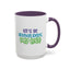 Adventure Mug - Let's Be Adventurers