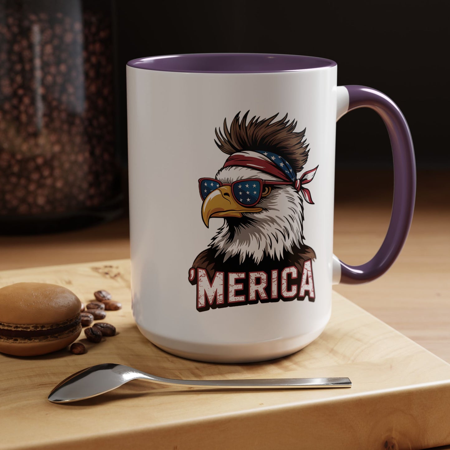 4th of July Mug - America Patriotic Eagle