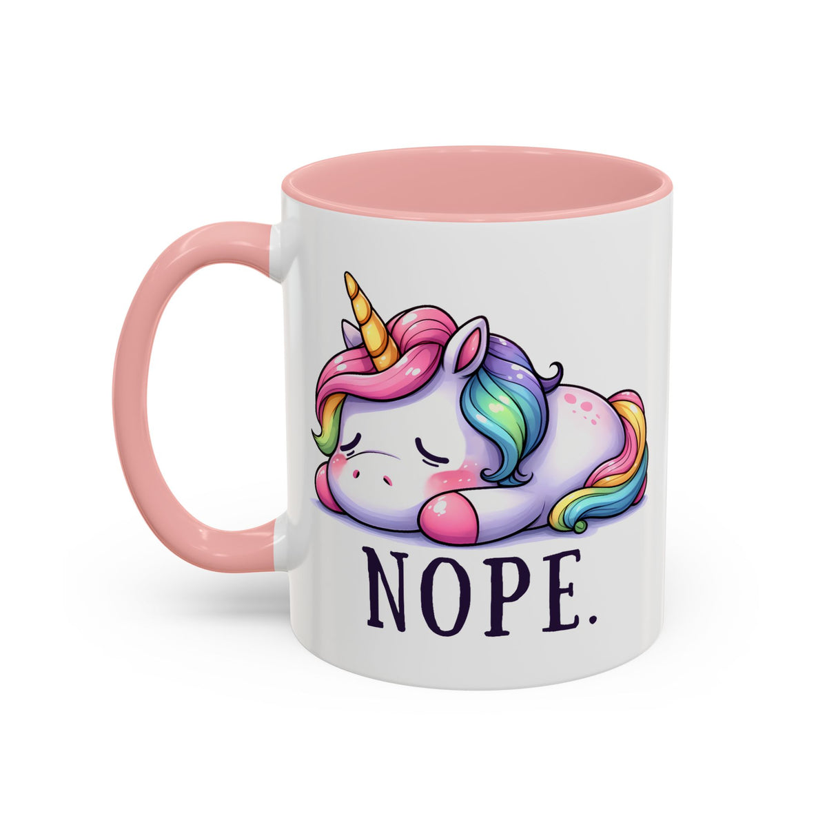 Humor Mug - Nope Unicorn