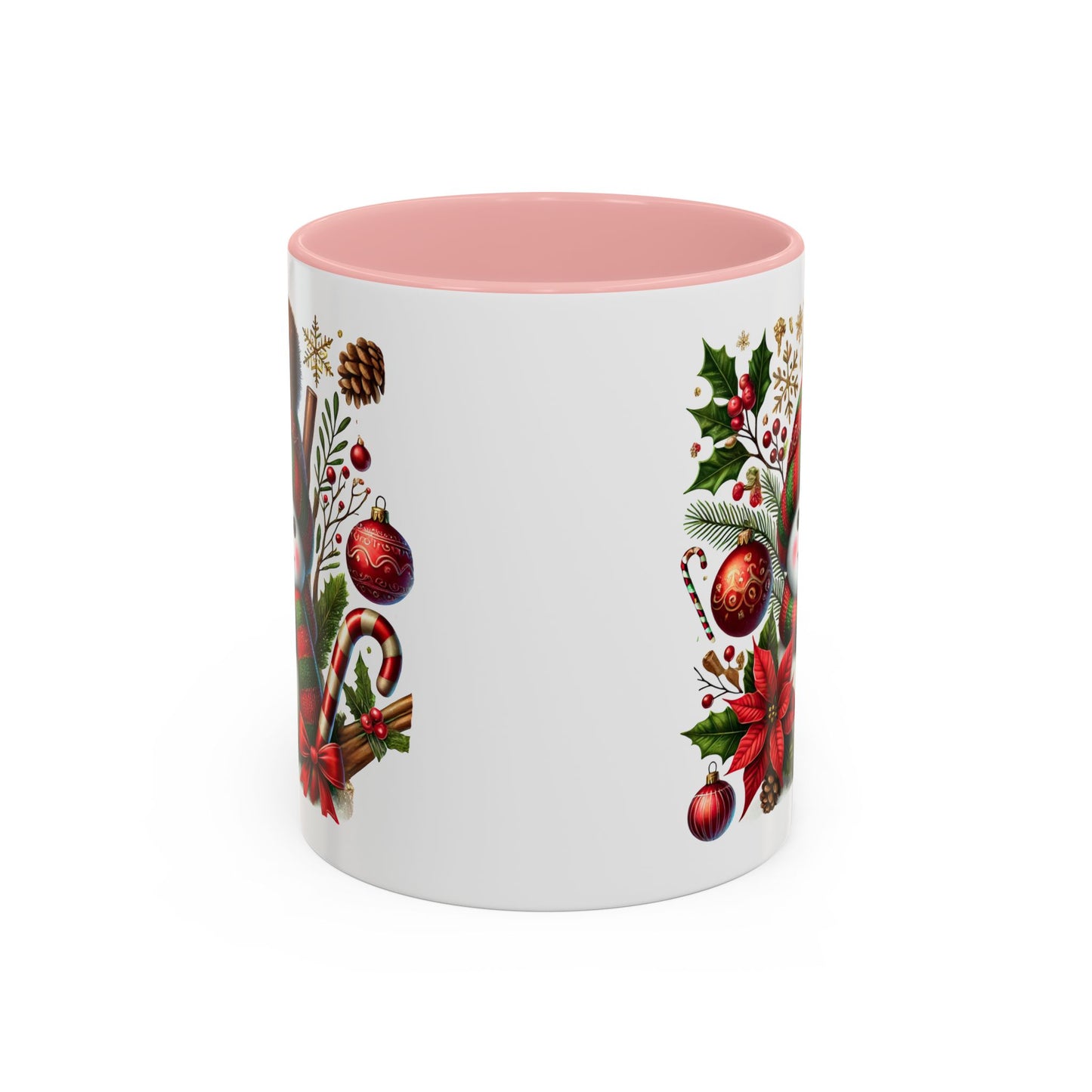 Christmas Mug - Red and Green Snowman
