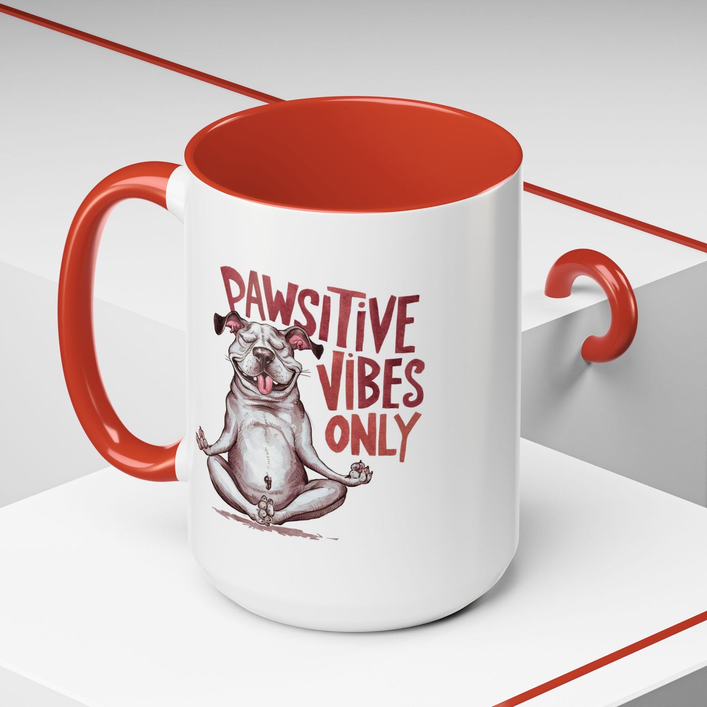 Animal Mug - Pawsitive Vibes Only