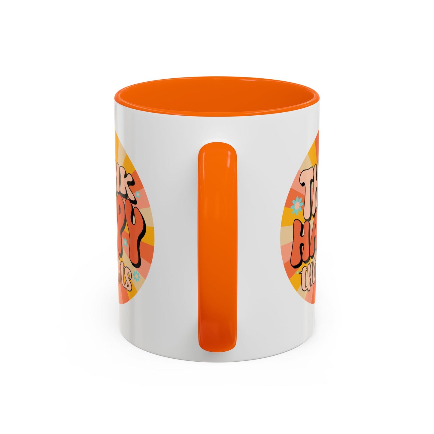Wellness Mug - Think Happy Thoughts Hippie