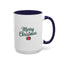 Christmas Mug - Merry Christmas Green Text