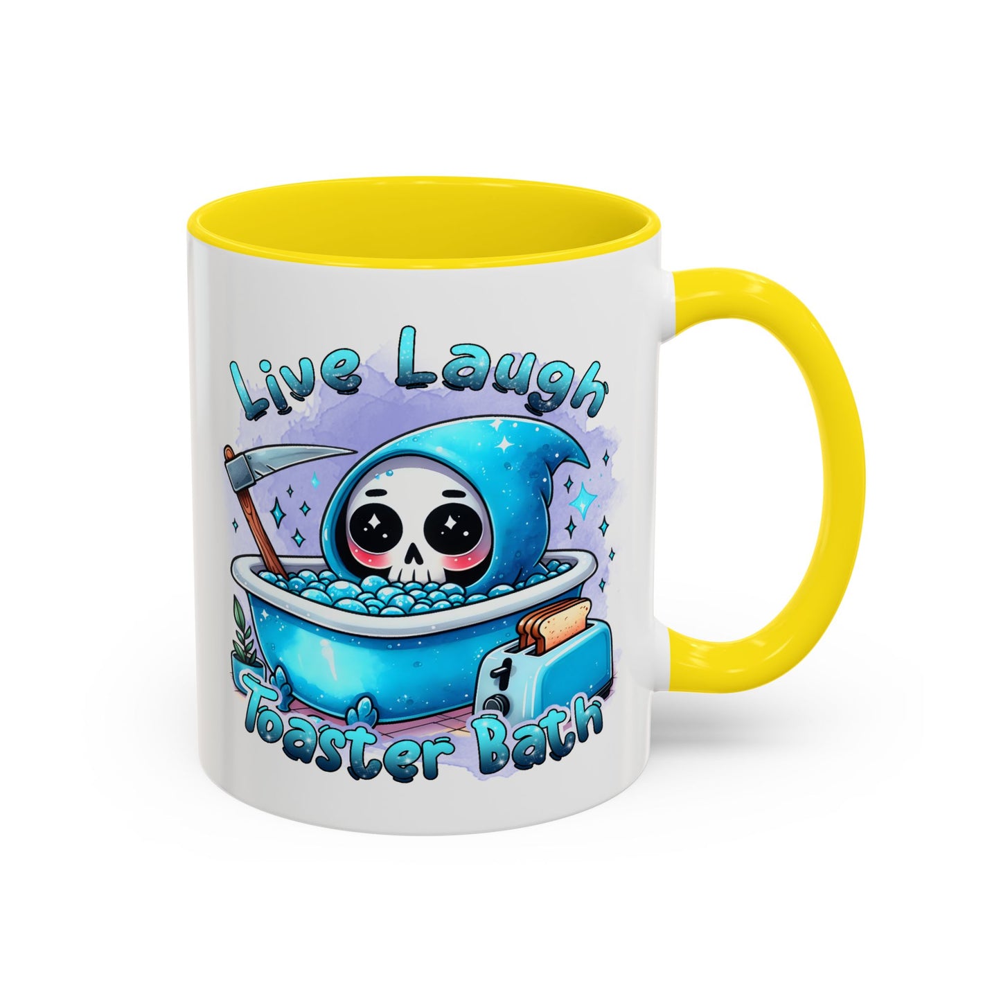 Adult Mug - Live Laugh Toaster Bath