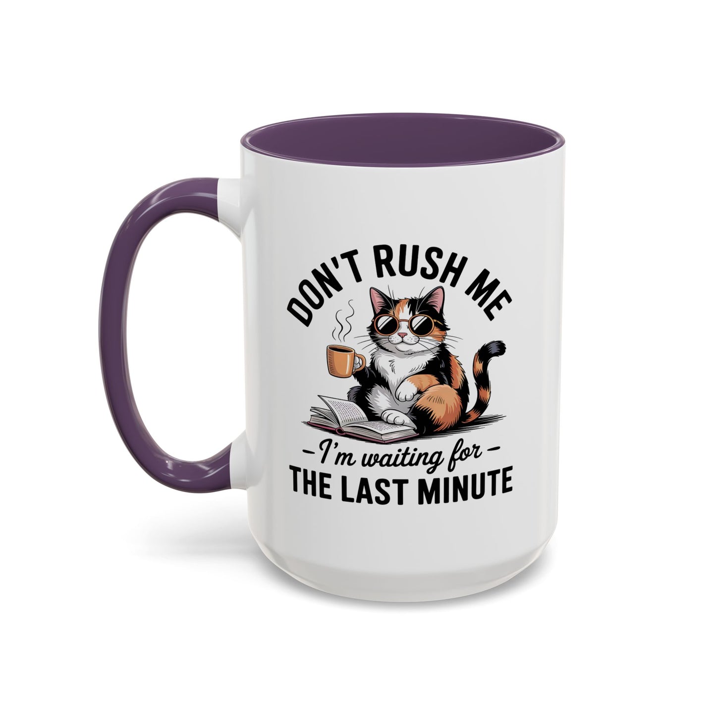 Humor Mug - Don't Rush Me Cat