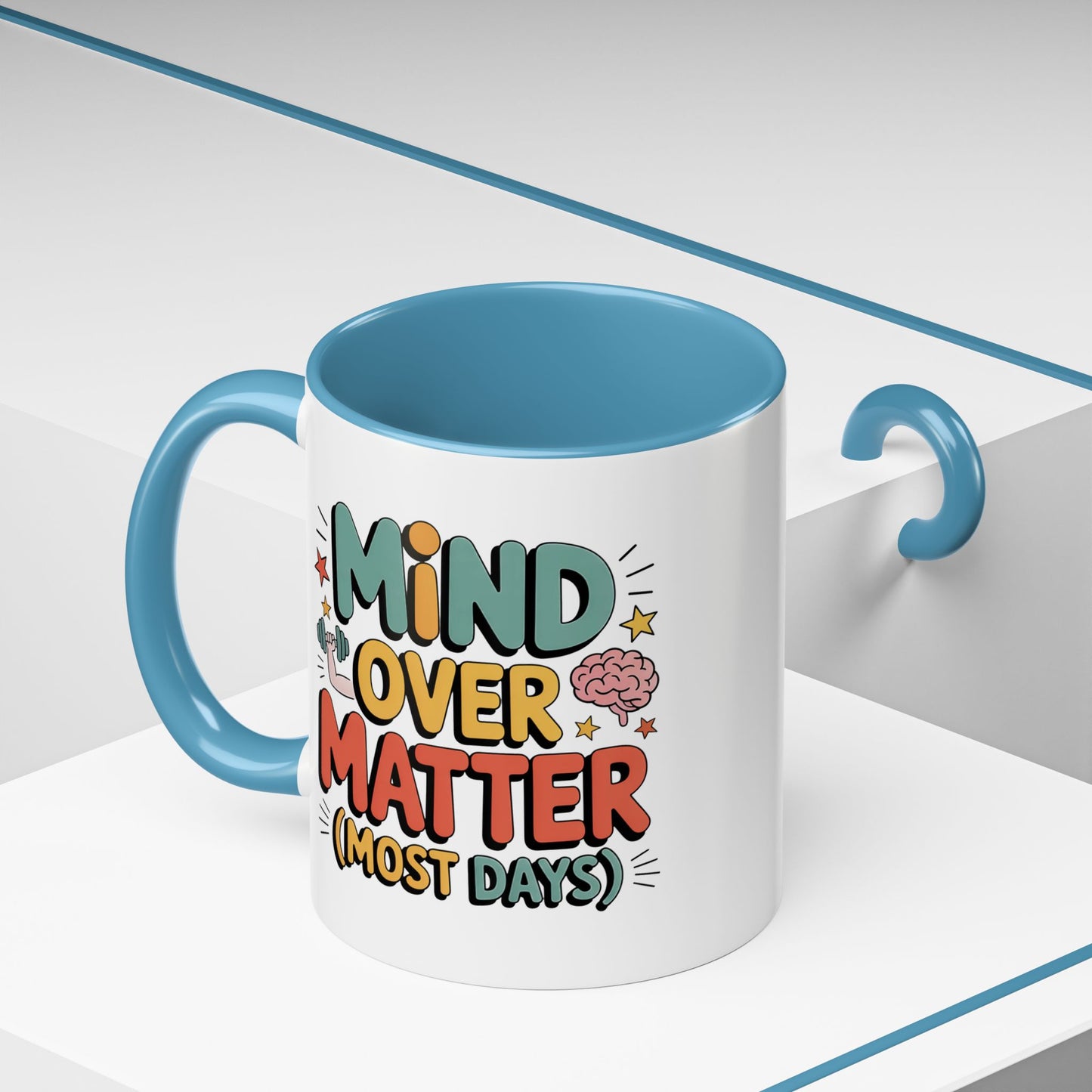 Wellness Mug - Mind Over Matter Graphic