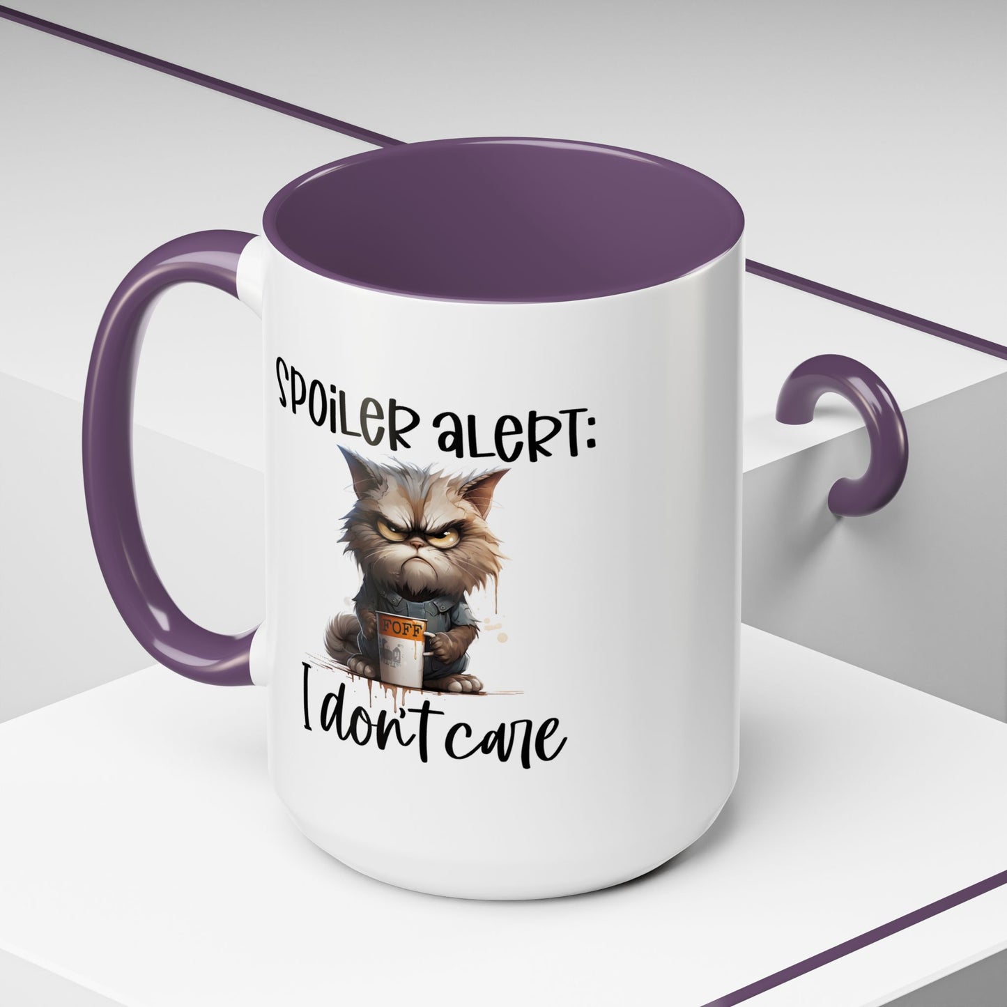 Humor Mug - Spoiler Alert I Don't Care