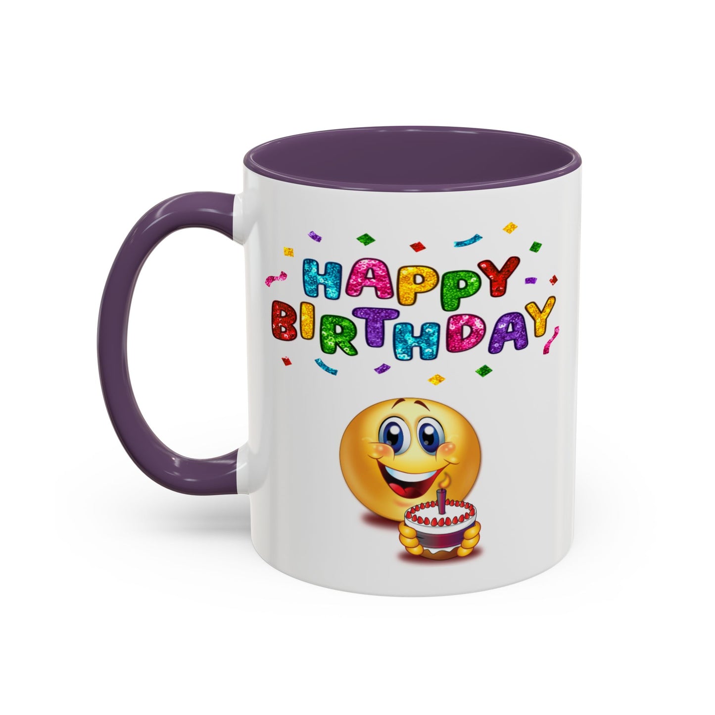 Birthday Mug - Happy Birthday Emoji