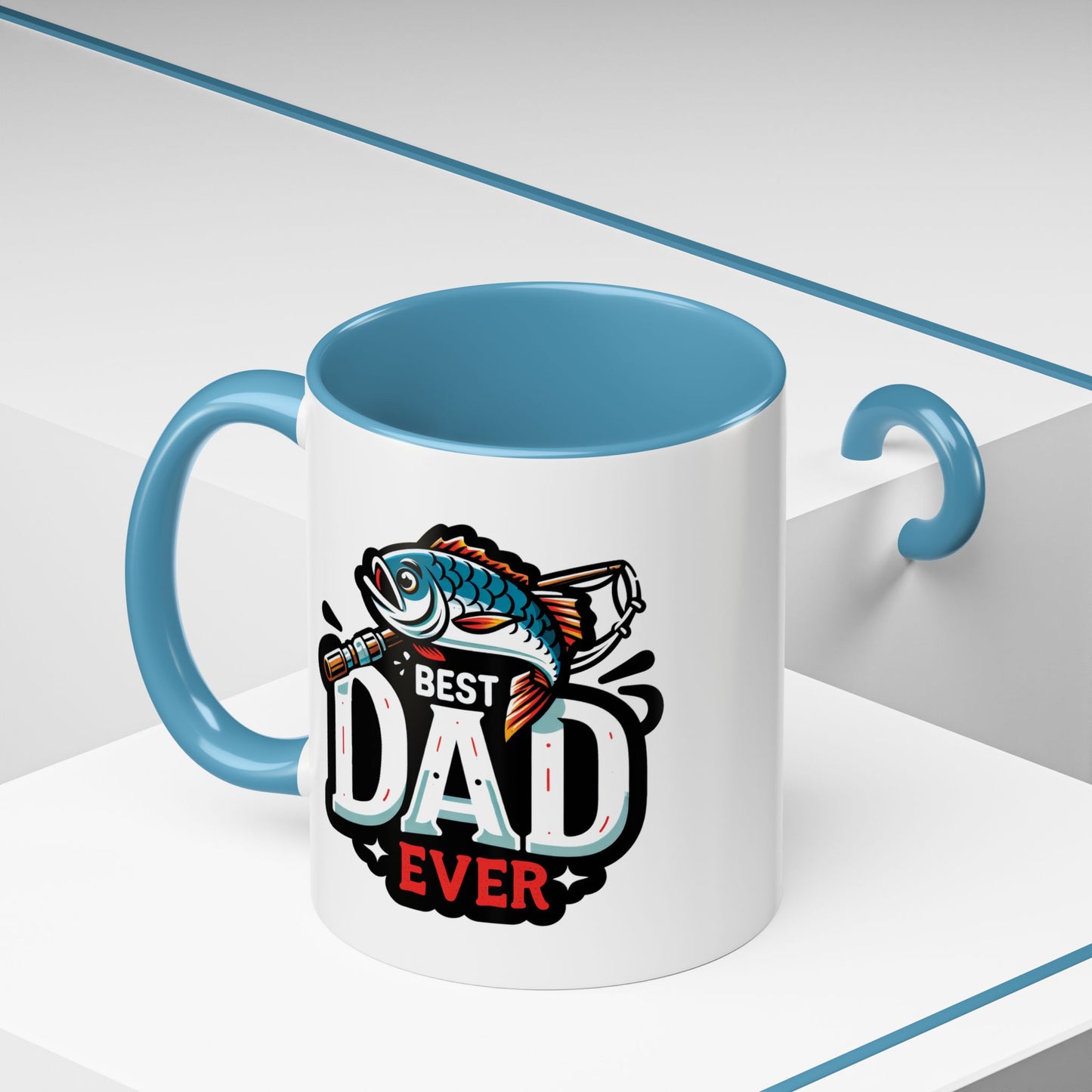 Father's Day Mug - Best Dad Ever Fishing