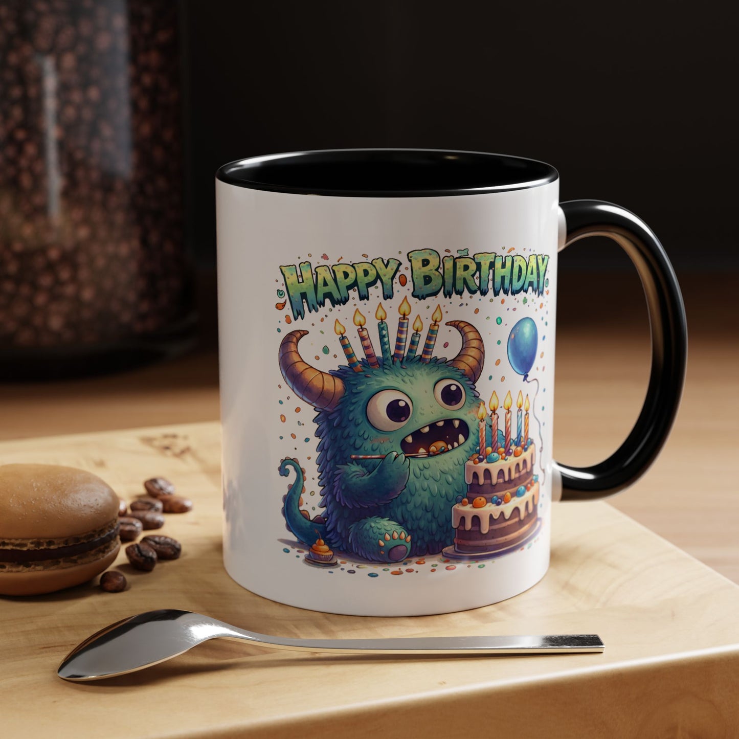 Birthday Mug - Monster Cake
