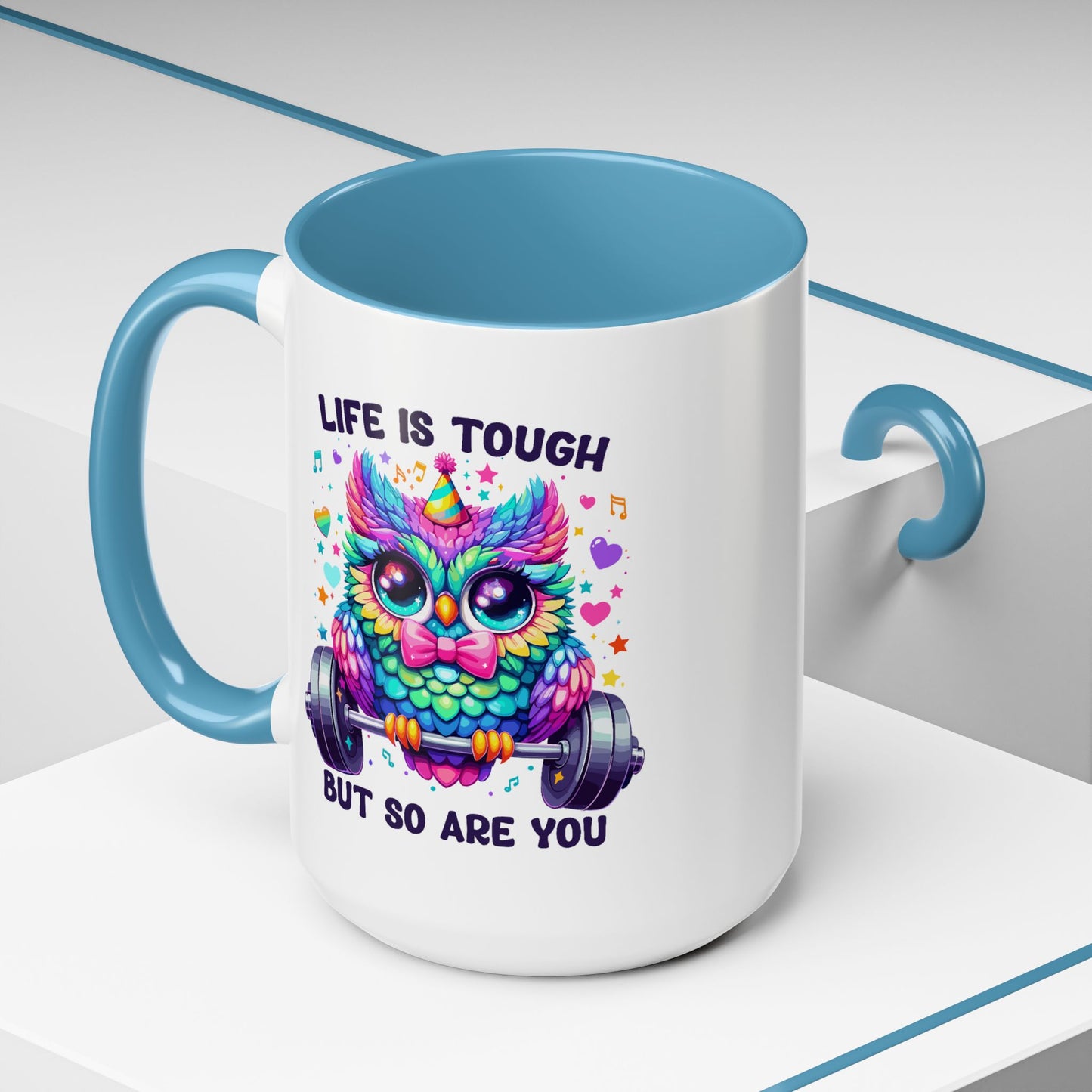 Wellness Mug - Life Is Tough Owl