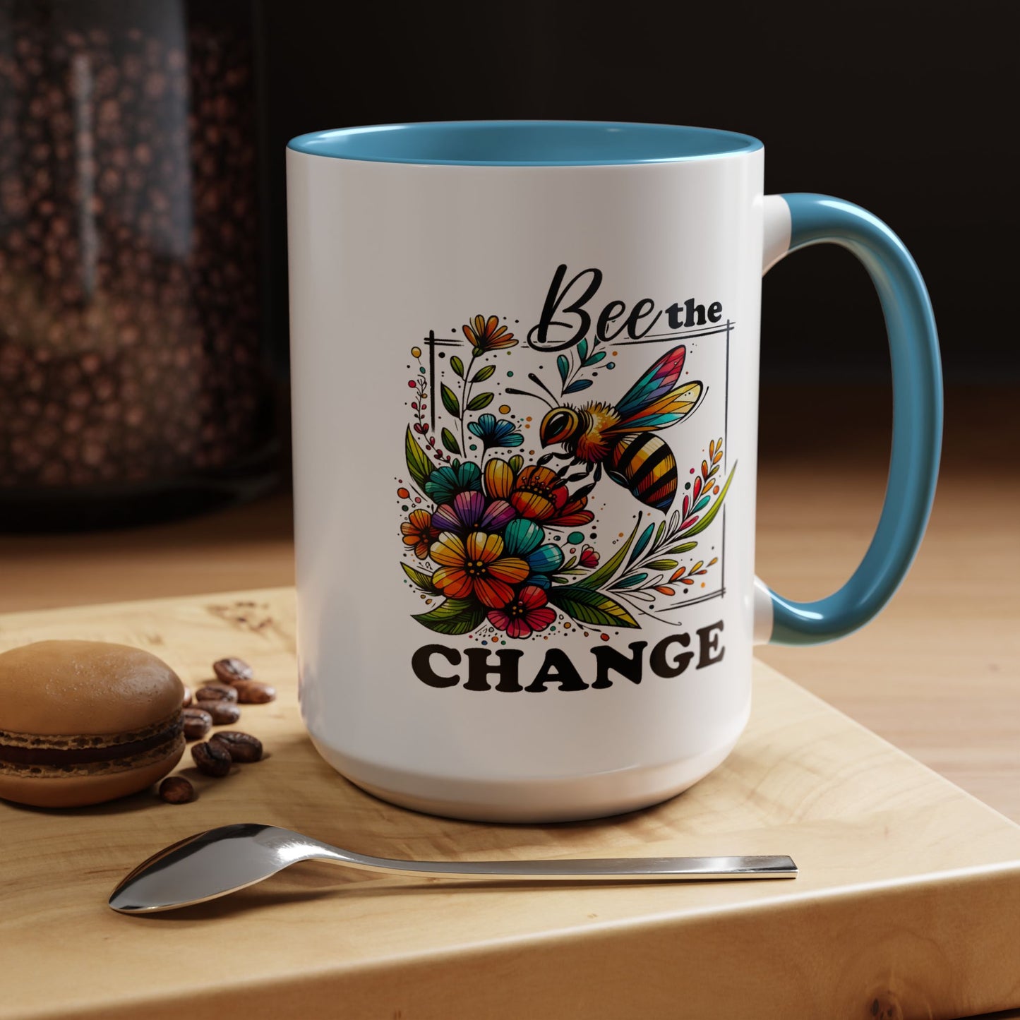 Motivation Mug - Bee The Change