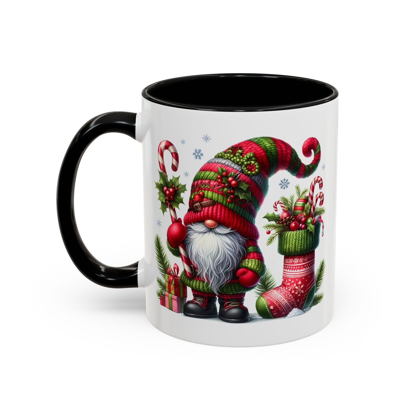 Christmas Mug - Gnome and Christmas Stocking