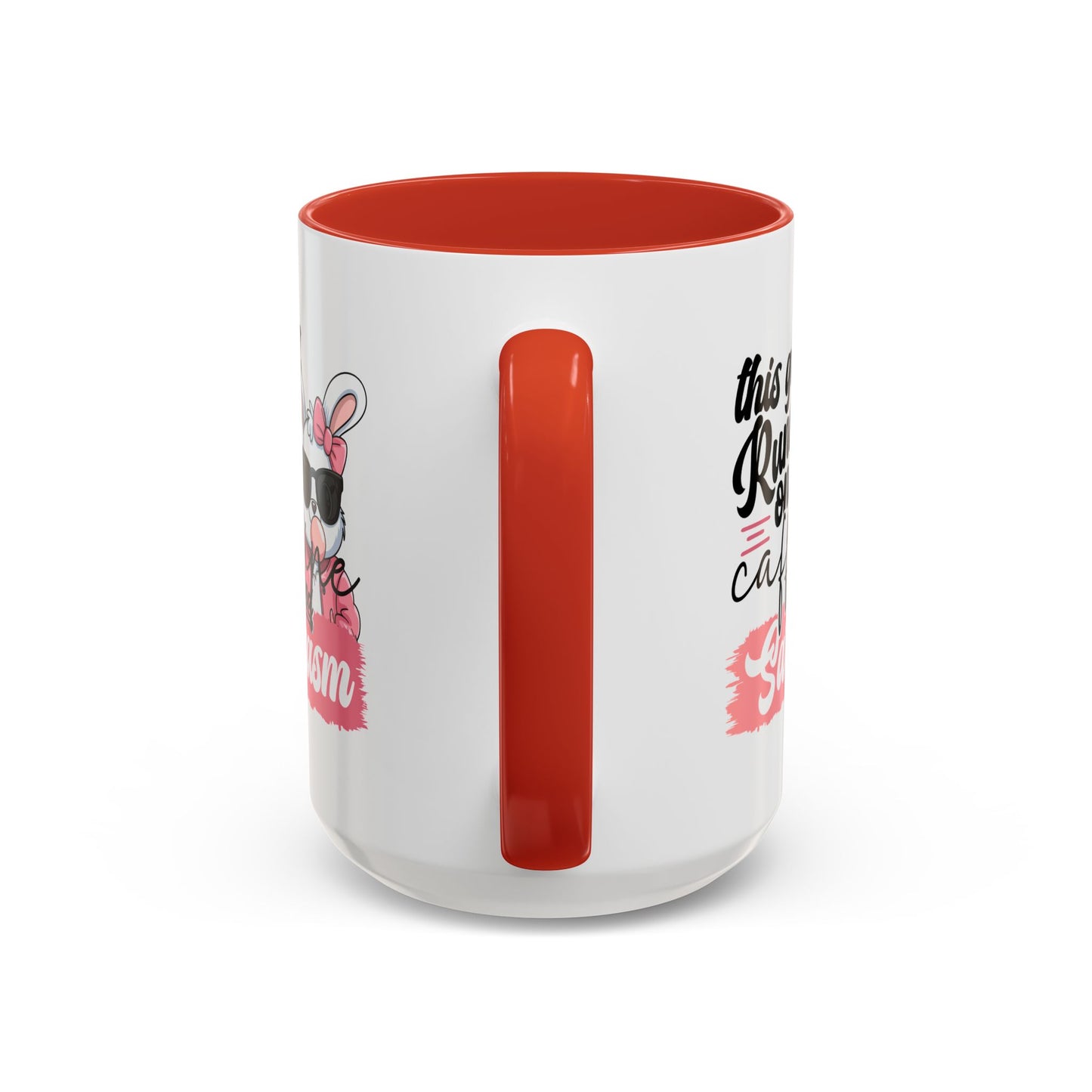 Humor Mug - This Girl Runs on Caffeine & Sarcasm