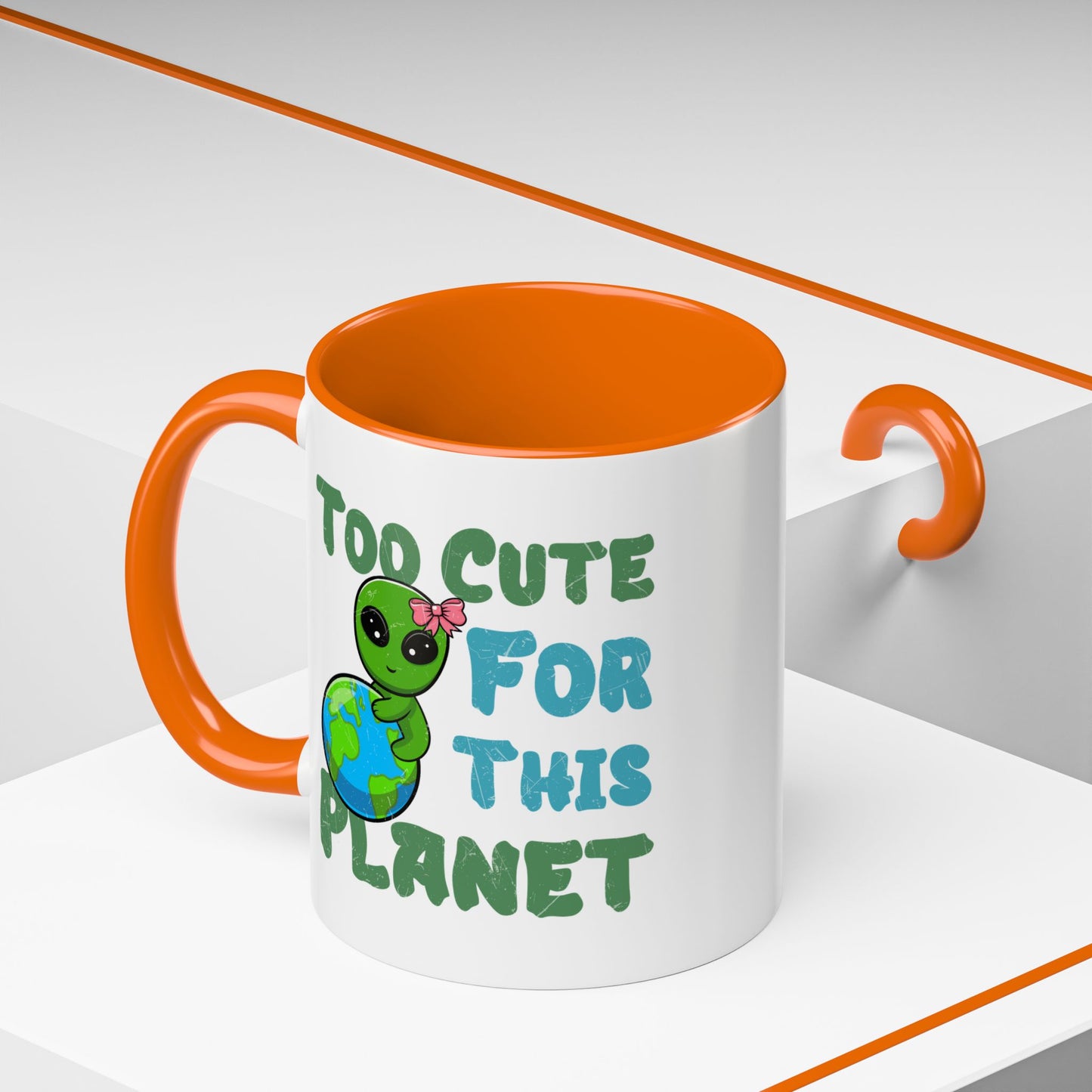 Alien Mug - Too Cute For This Planet