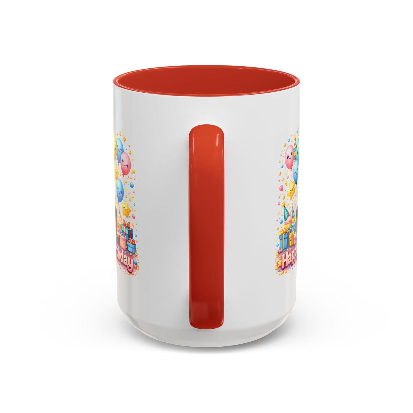 Birthday Mug - Cake and Balloons