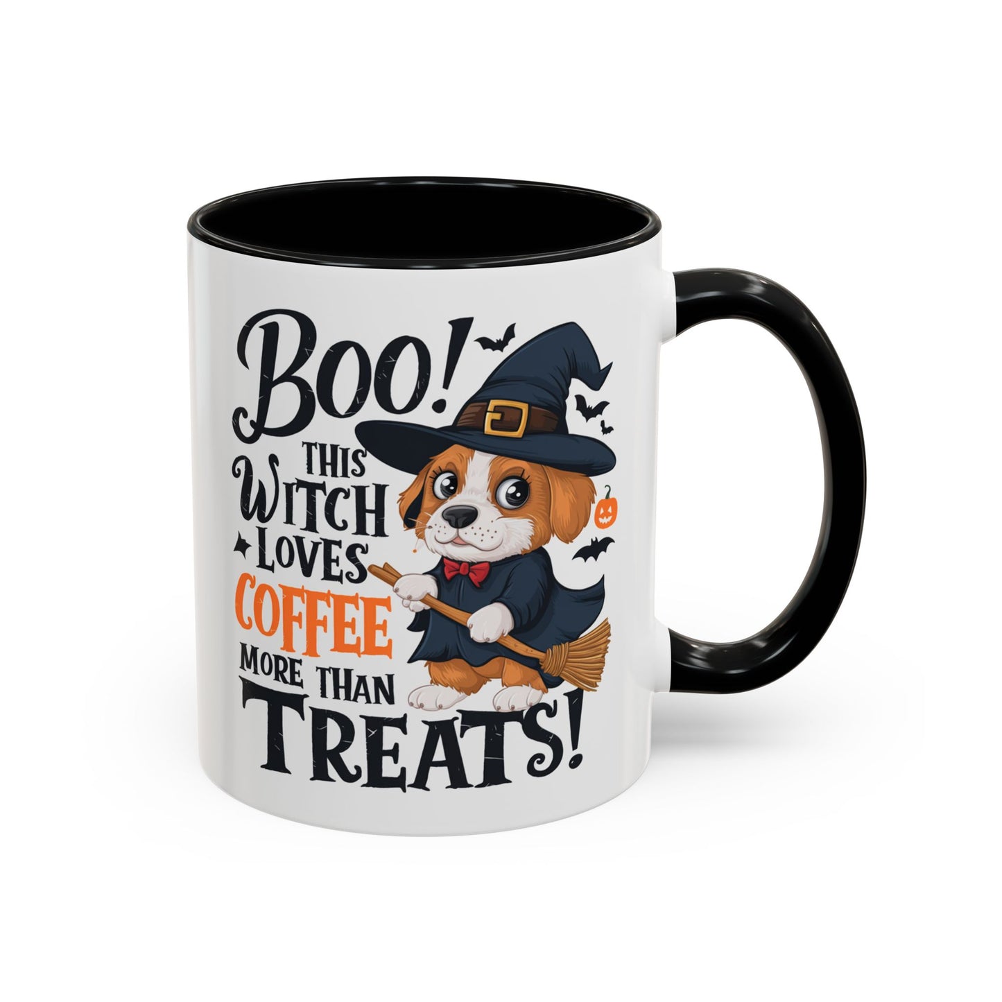 Halloween Mug - Puppy Witch