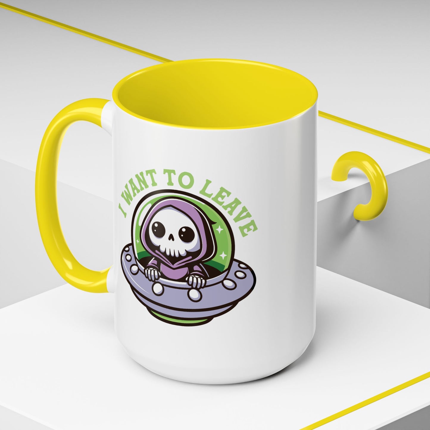 Alien Mug - I Want To Leave