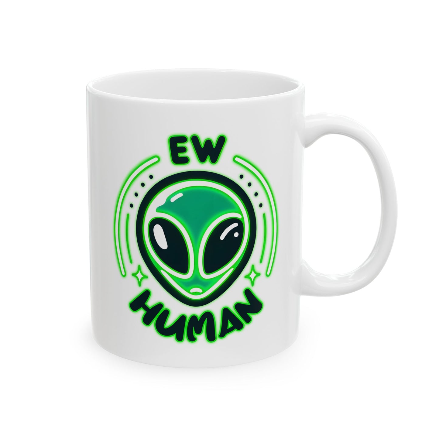 Alien Mug - Ew Human