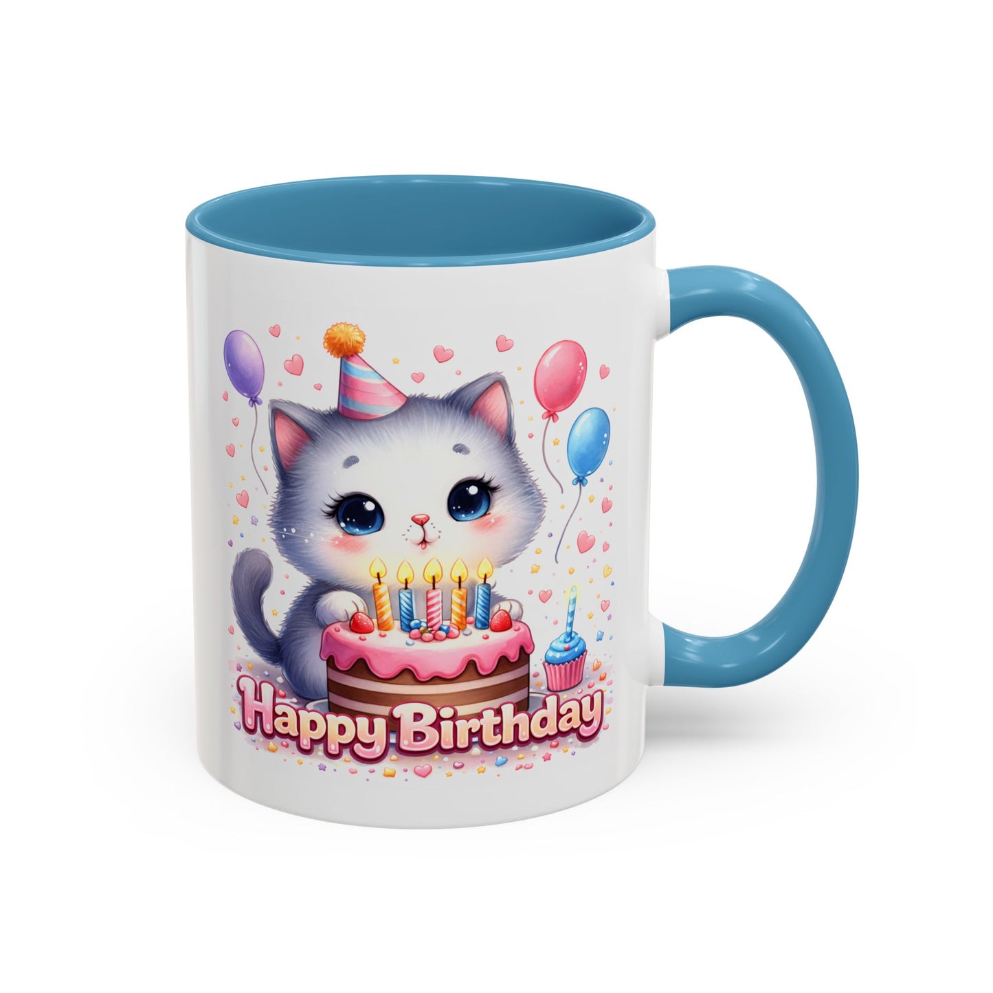 Birthday Mug - Birthday Kitty