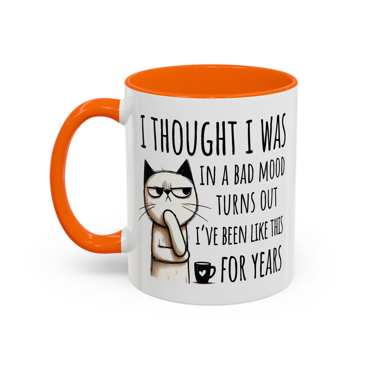 Adult Mug - I Thought I Was In A Bad Mood