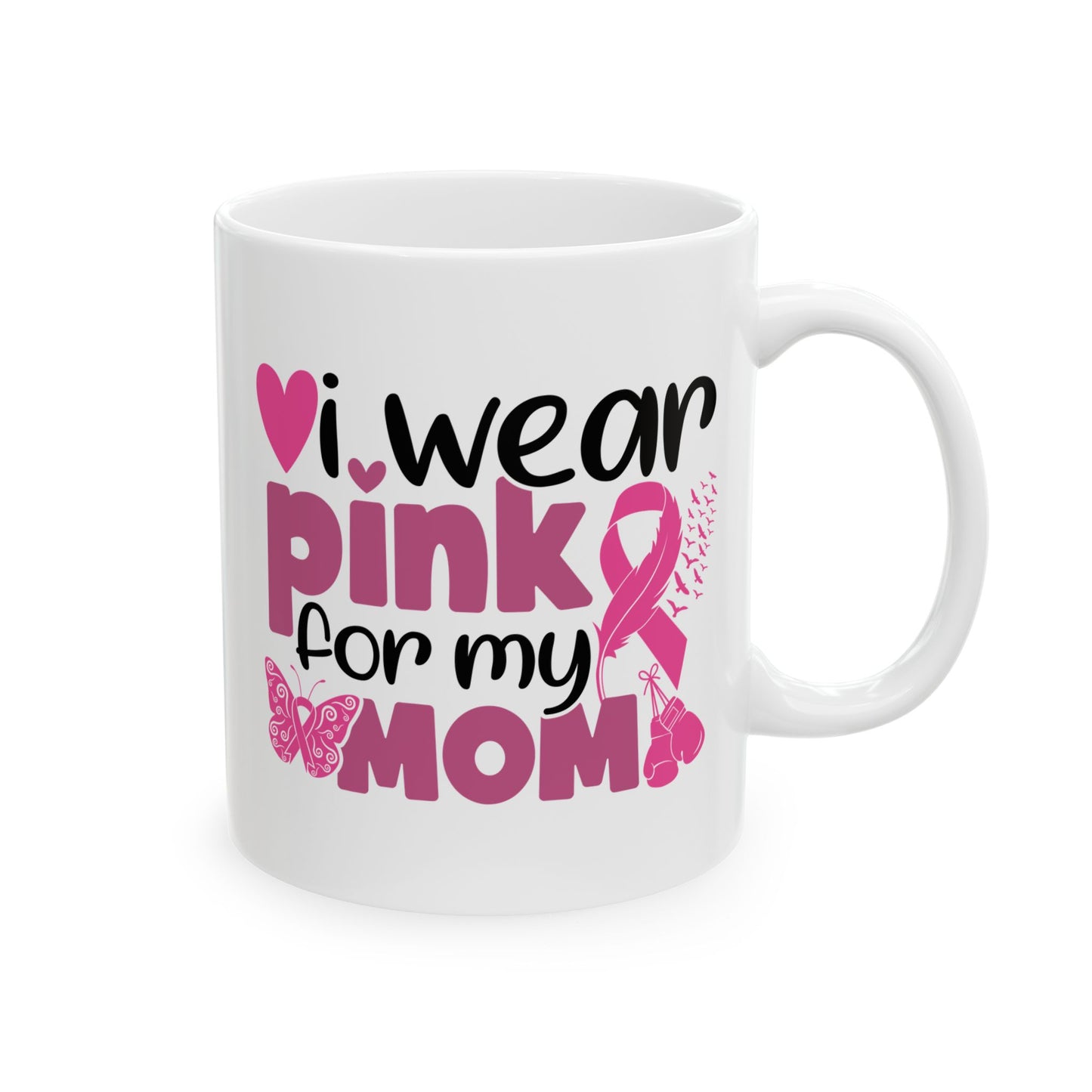 Support Mug - I Wear Pink