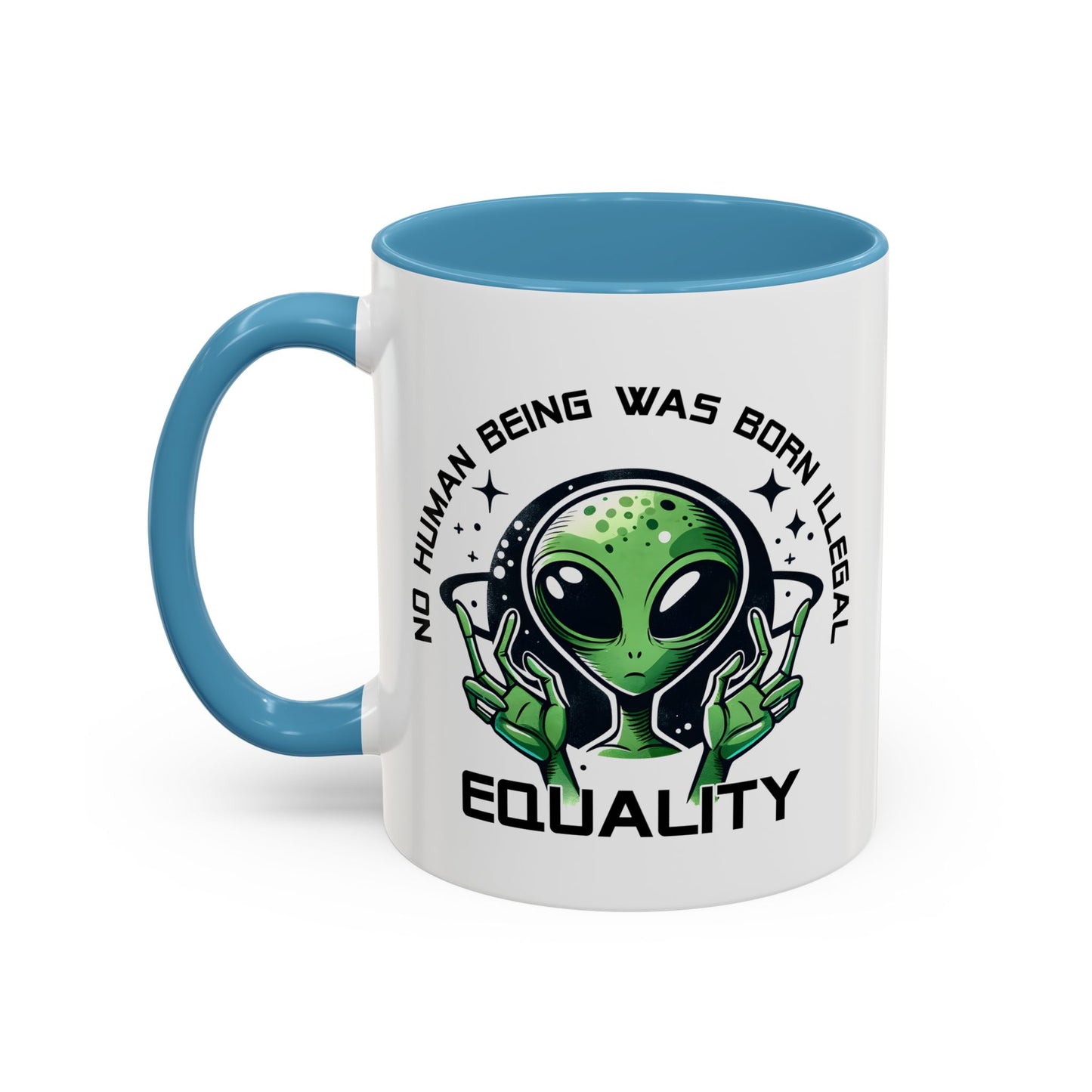 Alien Mug - No Human Being