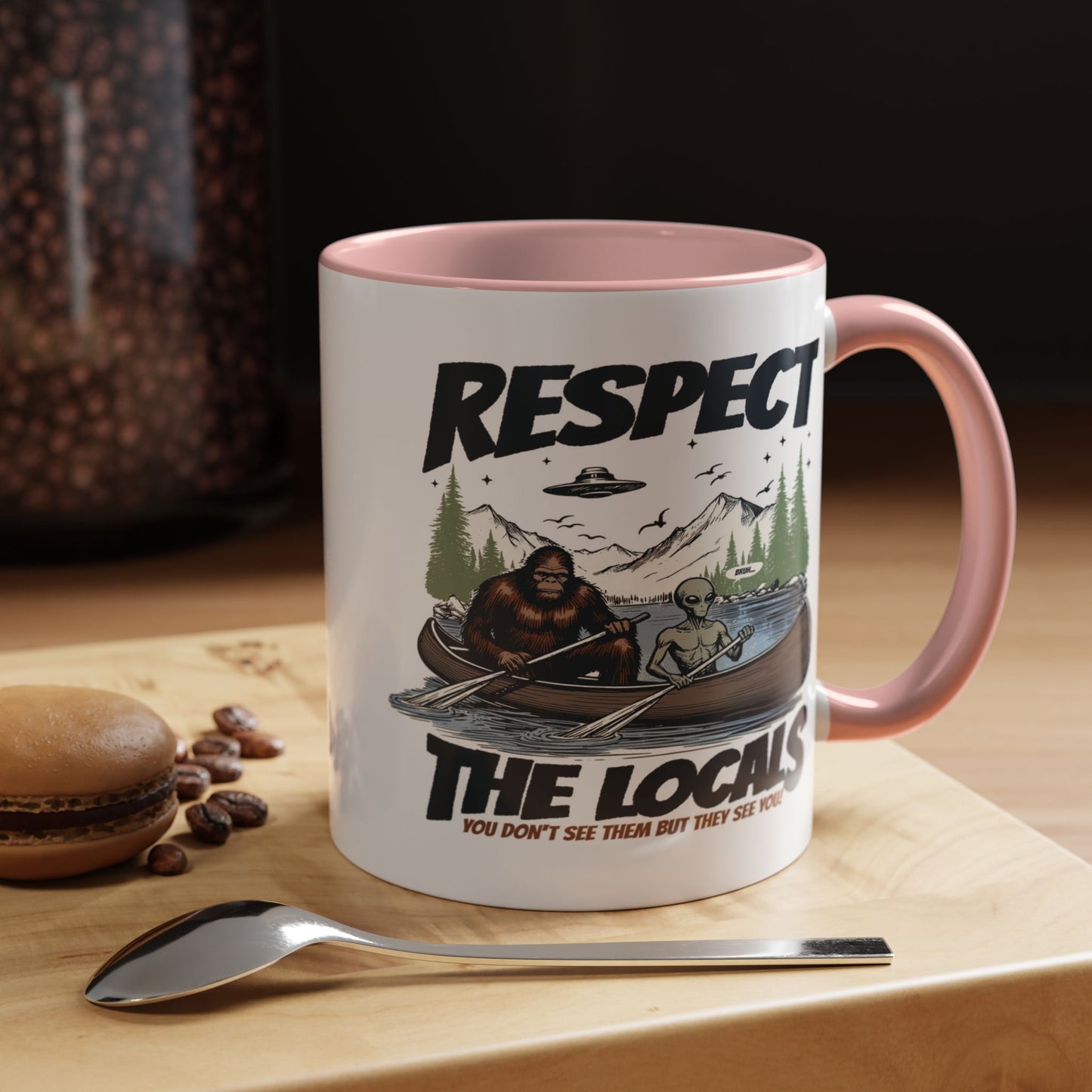 Alien Mug - Respect The Locals