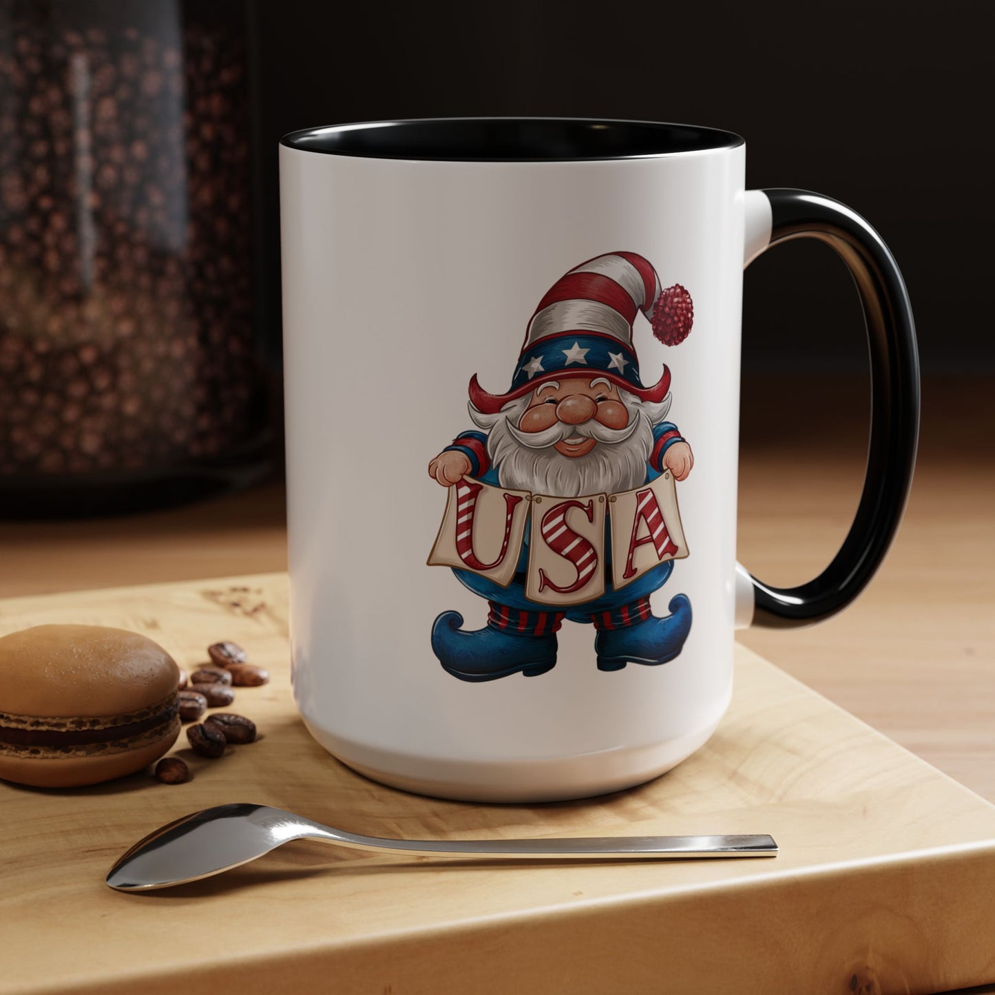 4th of July Mug - American Gnome 24