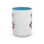 4th of July Mug - Happy 4th of July Flag Lips