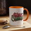 Christmas Mug - Merry Christmas Red & Green Text Mistletoe