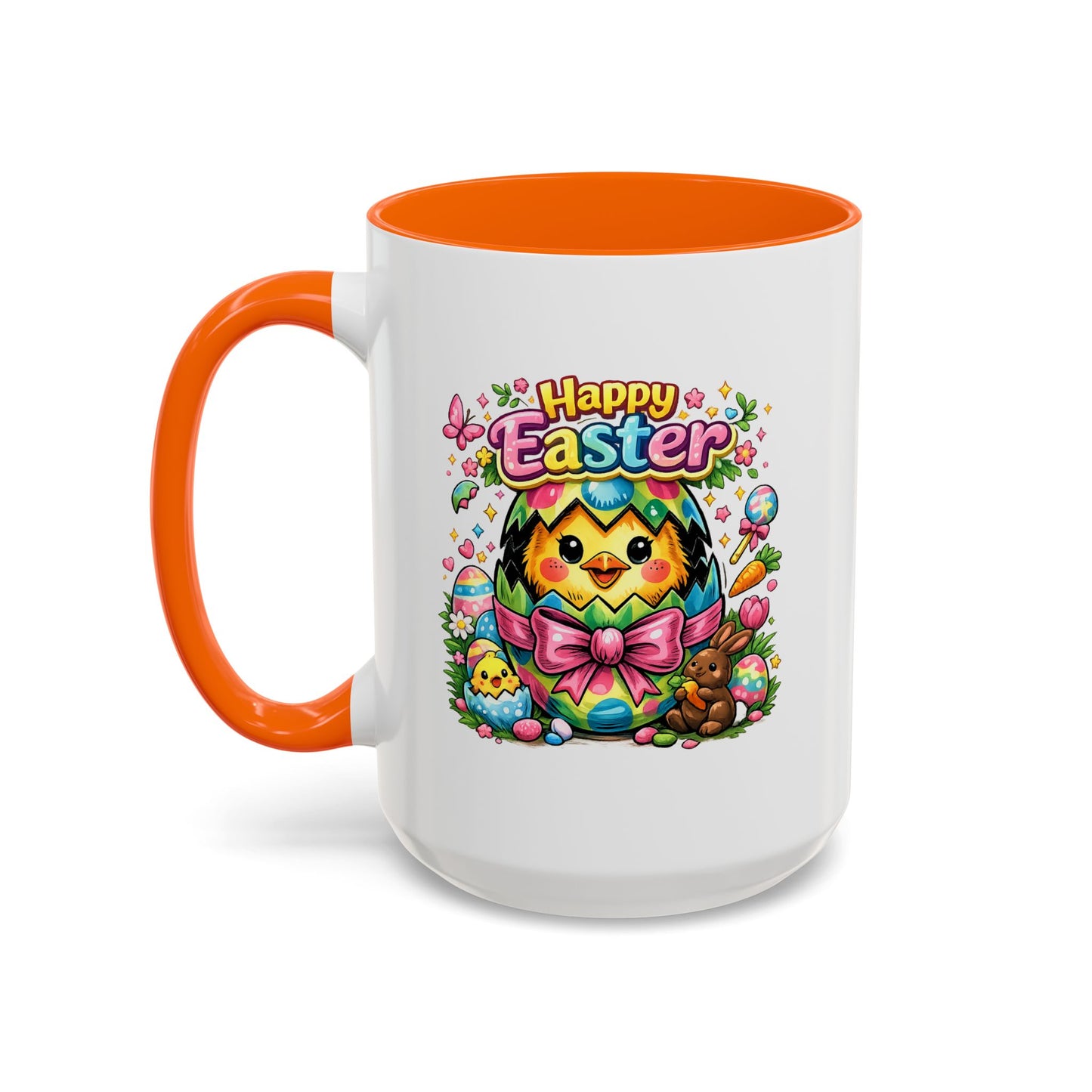Easter Mug - Happy Easter Chics & Bunny