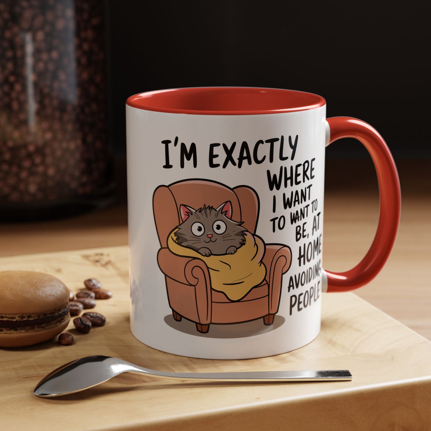 Animal Mug - I'm Exactly Where I Want To Be